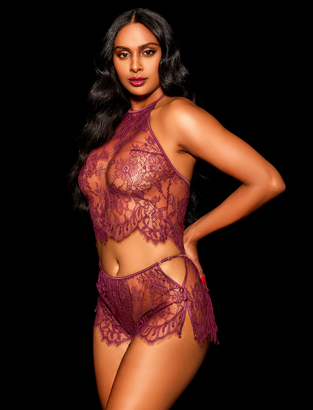 Alessandra Wine Cami - Image 9