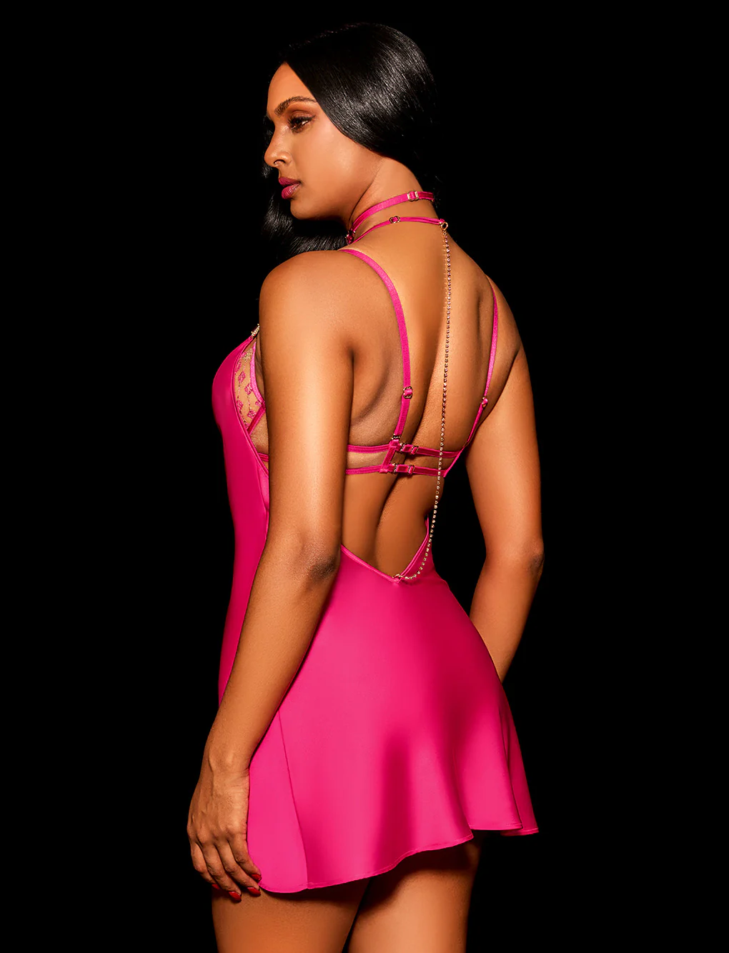 Eliz Hot Pink Chemise - Image 8